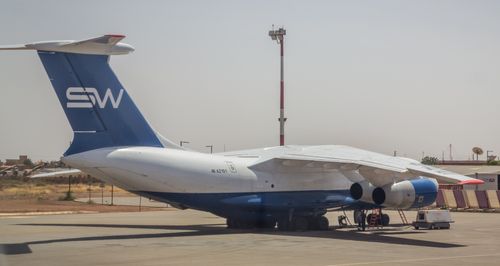 Free SW Cargo Plane Stock Photo