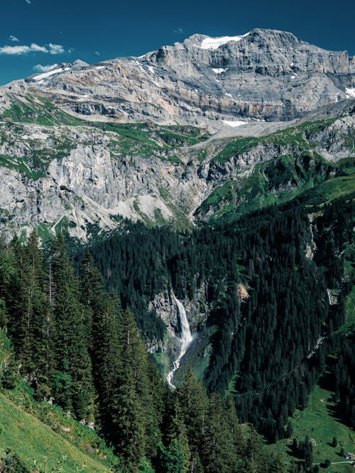 垂直ショット, 山岳, 携帯壁紙の無料の写真素材