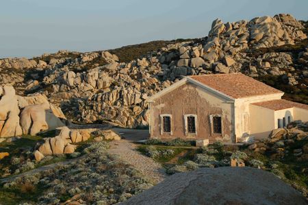 Nuraghetoren in het binnenland van Sardinië