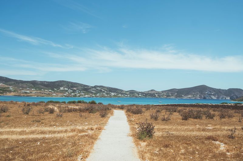 Cycladic turquoise beach