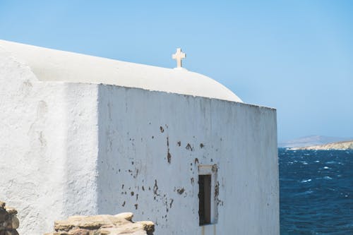 Free Mykonos Church Stock Photo