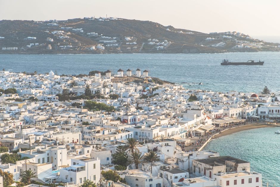Fotos de Ornos, Mykonos, Grecia