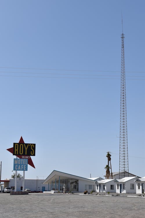 Clear Sky over Motel