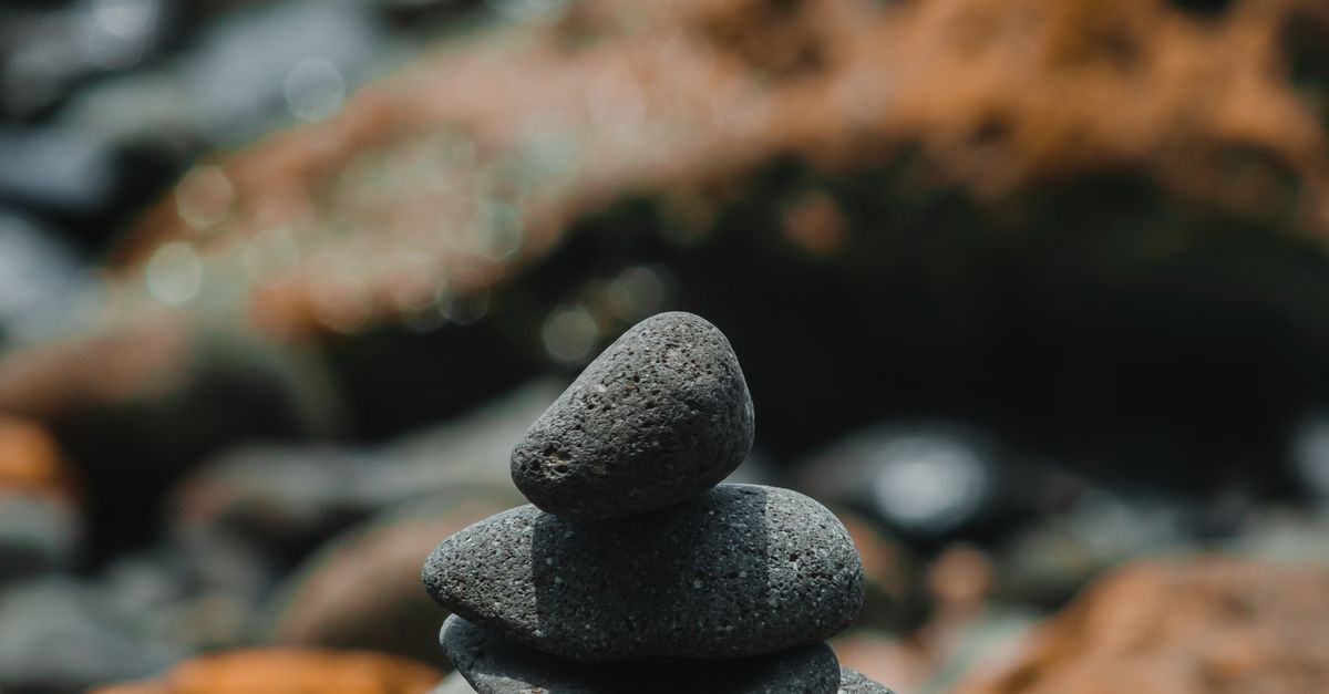 Gray Stack Rocks High Angle Shot of Gray Stone Stack · Free Stock Photo