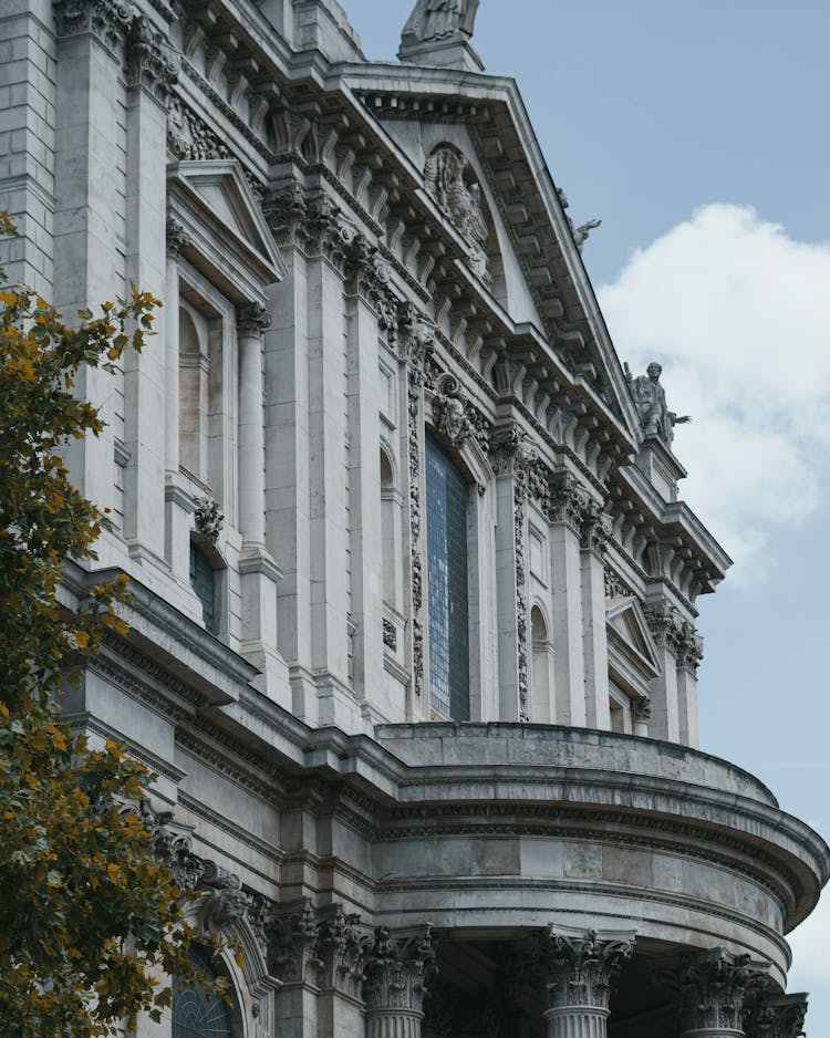 Facade Of St Paul Cathedral