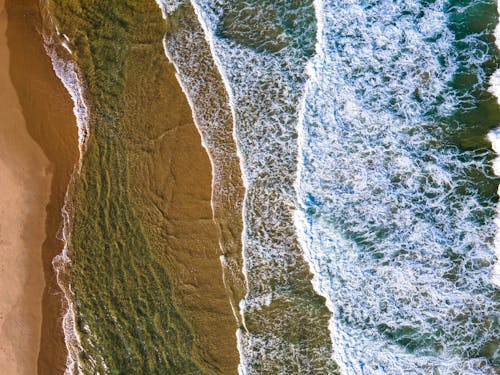 Kostenloses Stock Foto zu absturz, braunen sand, drohne erschossen