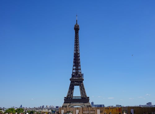 A View of the Eiffel Tower in France