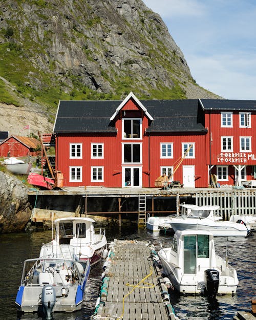 Stockfish Museum in Å in Lofoten Island Norway