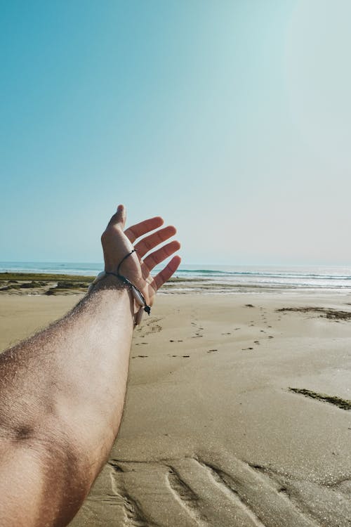 Foto profissional grátis de areia da praia, baía do mar, litoral