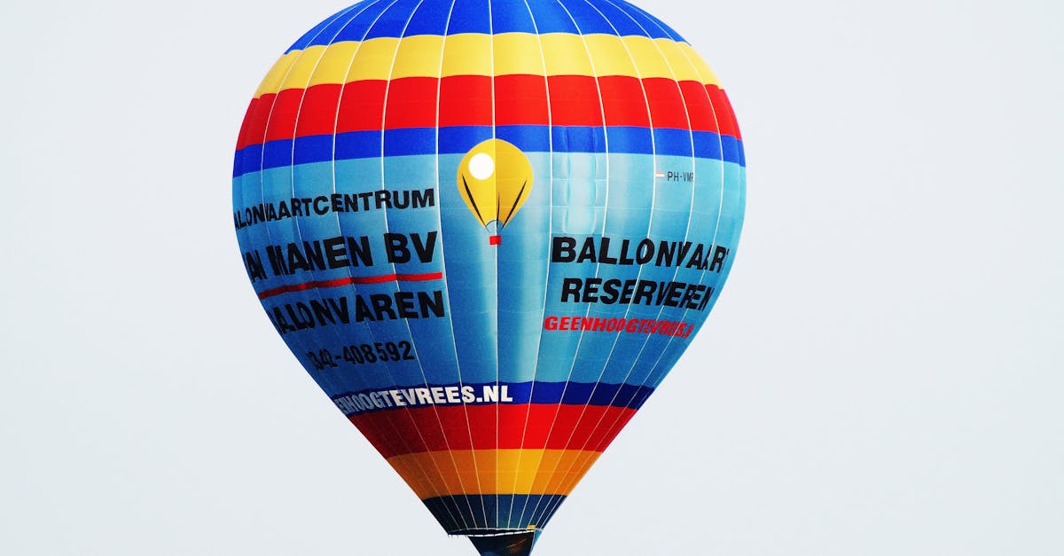 Free stock photo of hot-air balloon