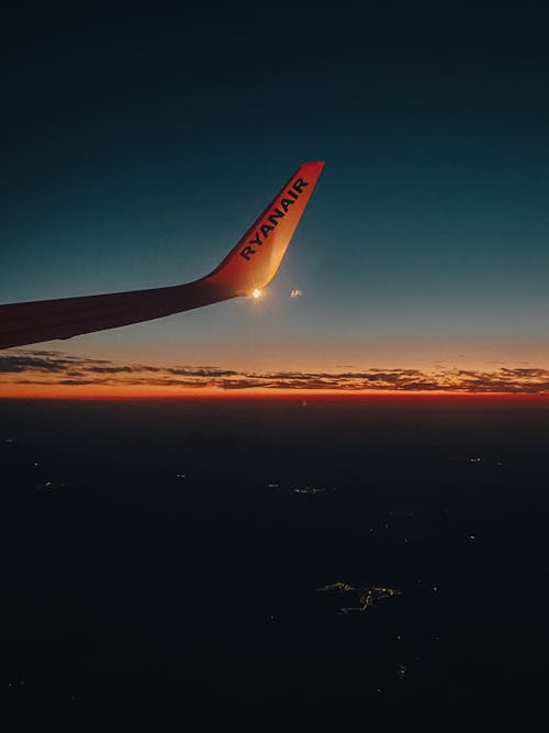 Free Photo of an Aircraft Wing Stock Photo