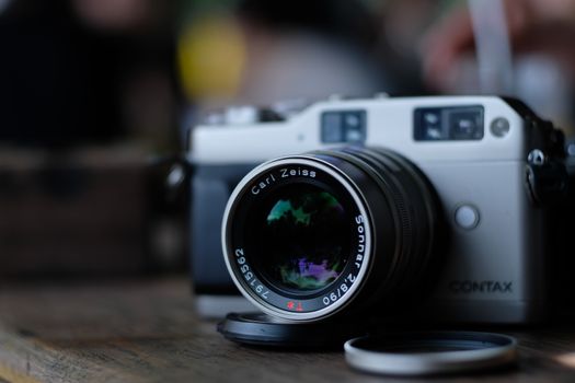 Black and Silver Dslr Camera