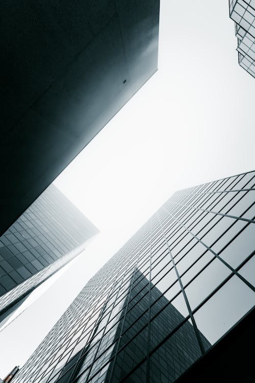 Photo of Skyscraper Seen from the Bottom