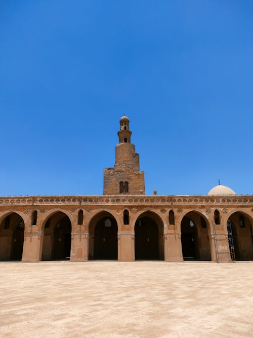 Photo of the Mosque of Ibn Tulun in Cairo, Egypt