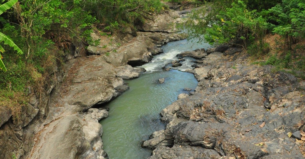 Natural Formations Rivers A River Between Rock Formations and Green Trees · Free Stock Photo