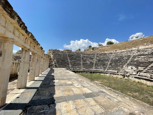 Fotobanka s bezplatnými fotkami na tému amfiteáter, archeológia, architektúra