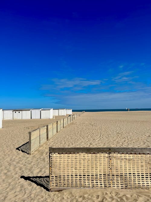 คลังภาพถ่ายฟรี ของ ชายหาด, ทราย, ท้องฟ้าสีคราม