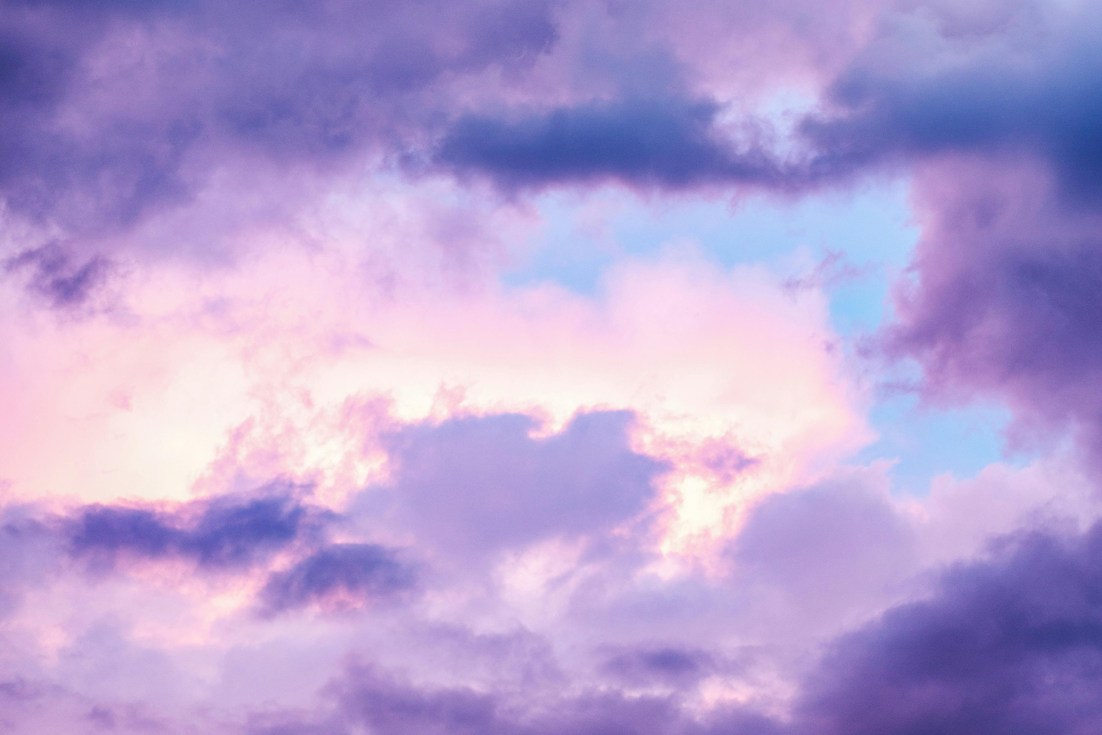 Aesthetic Purple Clouds Wallpapers  Wallpaper Cave