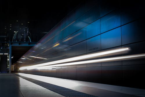 คลังภาพถ่ายฟรี ของ hafencity, รถไฟใต้ดิน, สว่าง