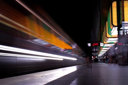 คลังภาพถ่ายฟรี ของ hafencity, รถไฟใต้ดิน, สว่าง