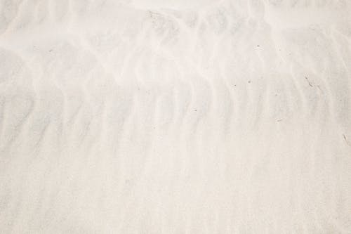 Close-Up Shot of White Sand