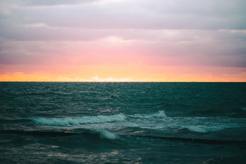 Free stock photo of beach, sunrise, water