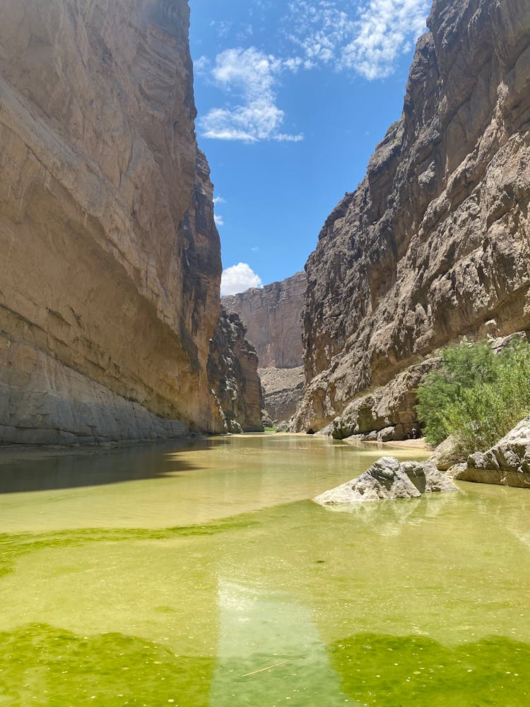 Santa Elena Canyon In Texas