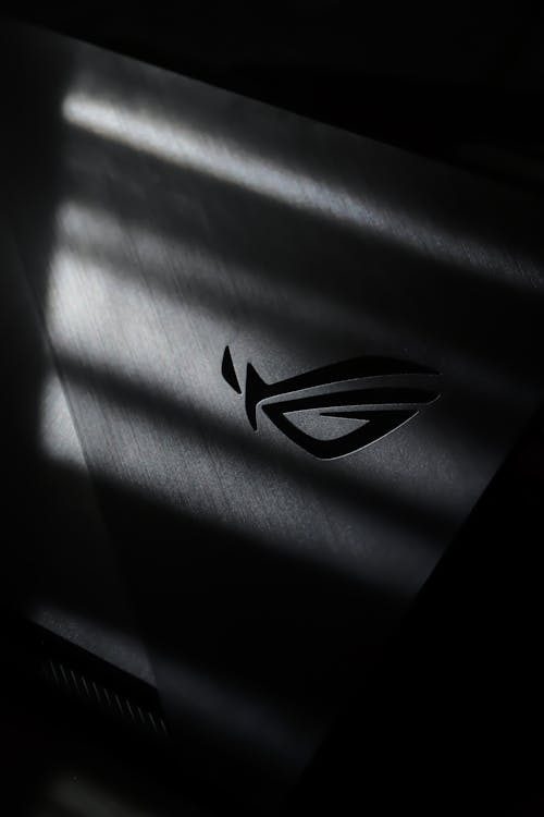 Asus Republic of Gamers Logo in Black and White