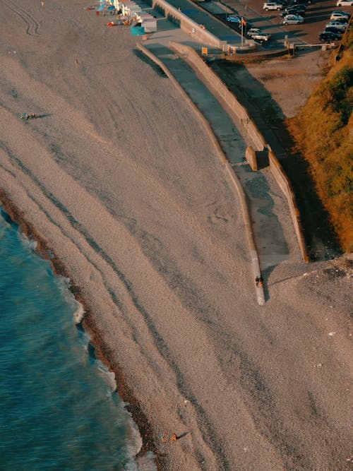 Foto profissional grátis de aerofotografia, ao ar livre, areia