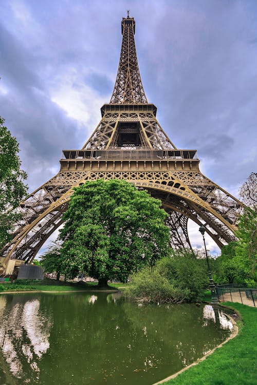Gratis Foto De La Torre Eiffel, París Francia Foto de stock