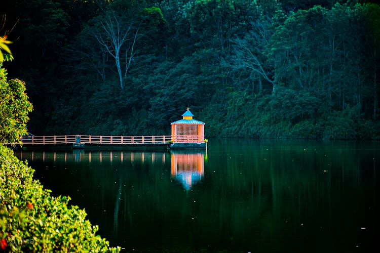 A Gazebo On The Lake