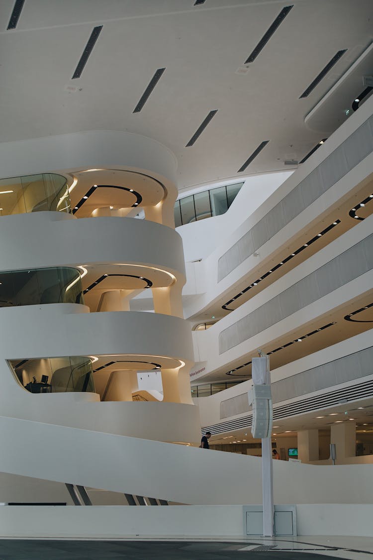 Interior Of Vienna University Of Economics And Business