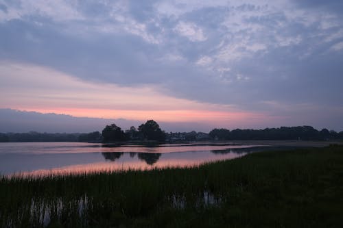 Imagine de stoc gratuită din amurg, apă curgătoare, lac