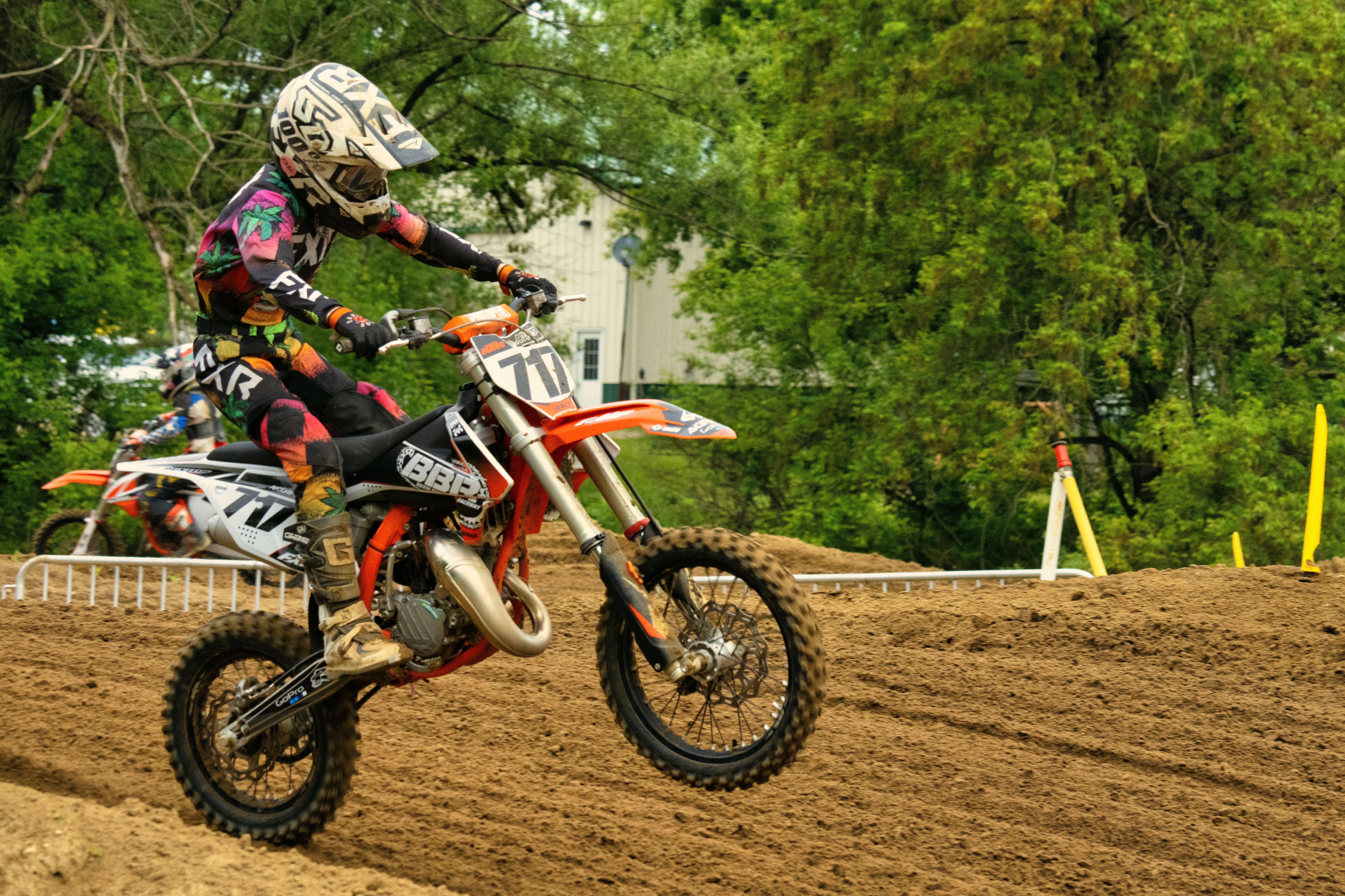 A Person Riding a Dirt Bike Doing Tricks · Free Stock Photo