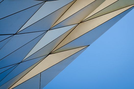 Facade of the Galeries Lafayette in Luxembourg