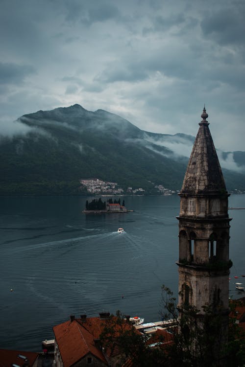 Бесплатное стоковое фото с Адриатическое море, Аэрофотосъемка, башни