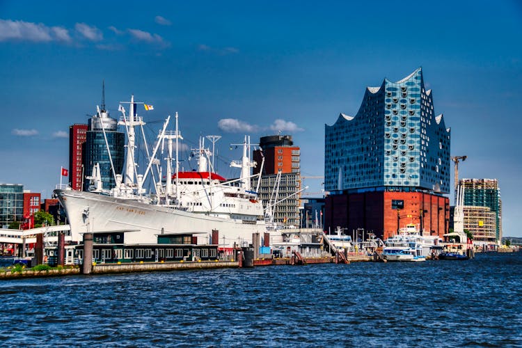 Cap San Diego Museum Ship In Hamburg Germany
