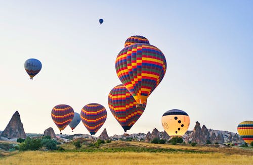 คลังภาพถ่ายฟรี ของ cappadocia, การขนส่ง, การบิน