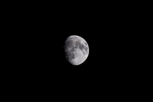 달, 달 사진, 밤하늘의 무료 스톡 사진