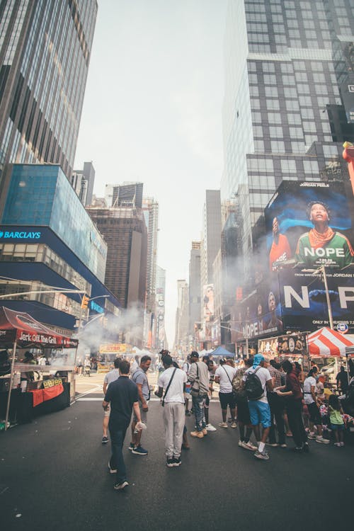 People on Street in New York