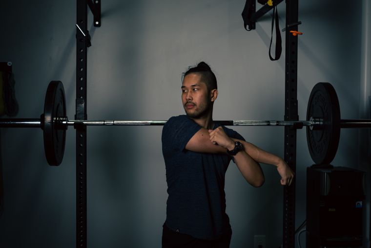 Home gym with barbell equipment — Connor Scott McManus on Pexels