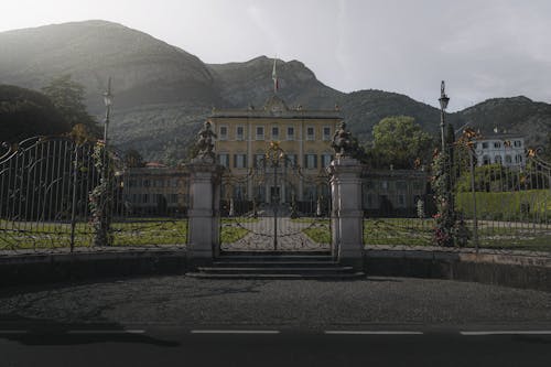 Δωρεάν στοκ φωτογραφιών με villa sola cabiati, αρχιτεκτονική, είσοδος