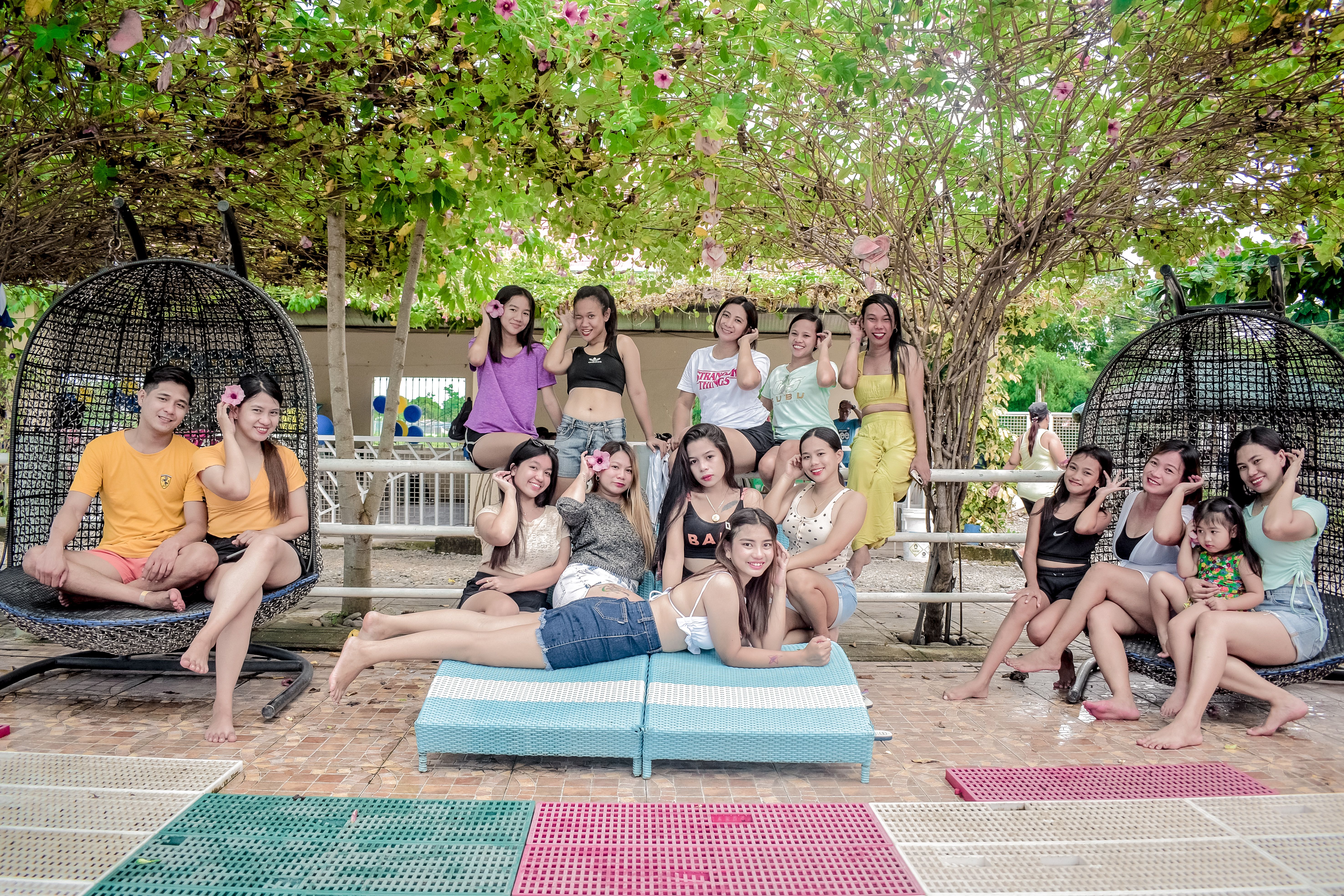 A Group of Friends Posing for a Picture · Free Stock Photo