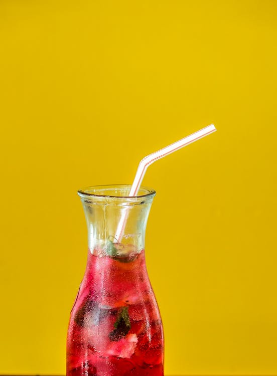 Free Fruit Beverage on a Picther  Stock Photo