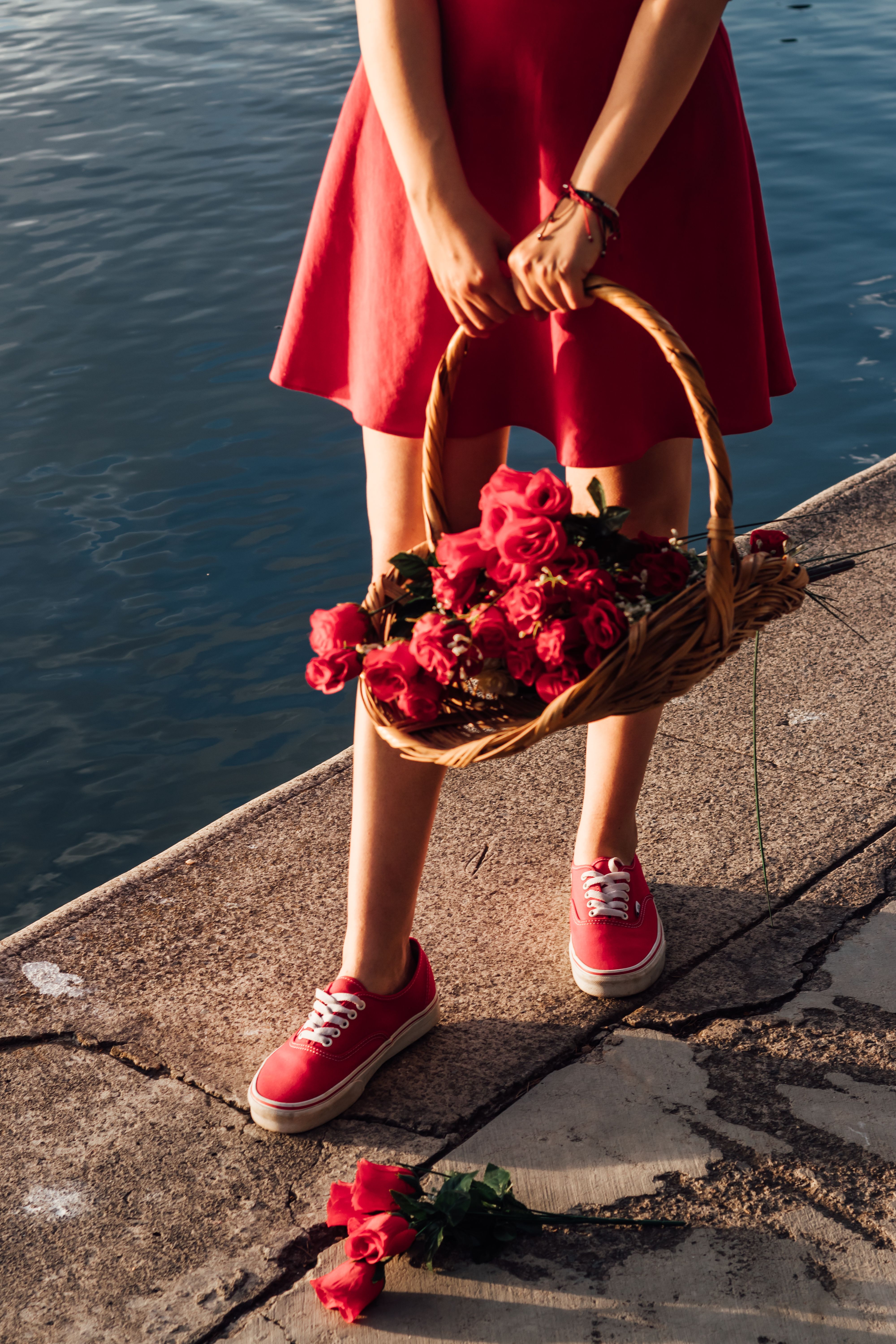 Vestido Floral Vermelho