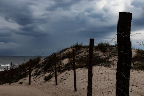 Free stock photo of landscape, sea beach, wooden pier