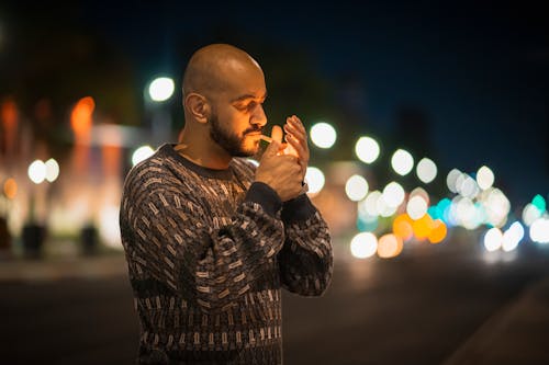 Základová fotografie zdarma na téma bokeh, cigareta, kouření