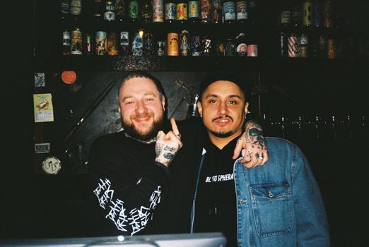 Friends in Bar