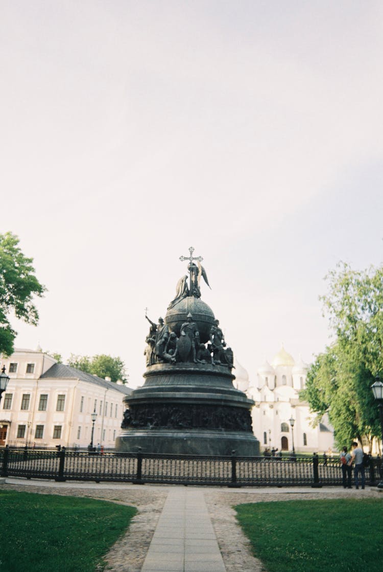 Monument Of Millennium Of Russia In Kremlin Park, Russia