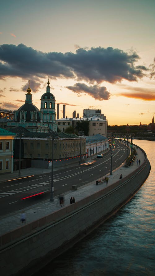 City Road during Sunset